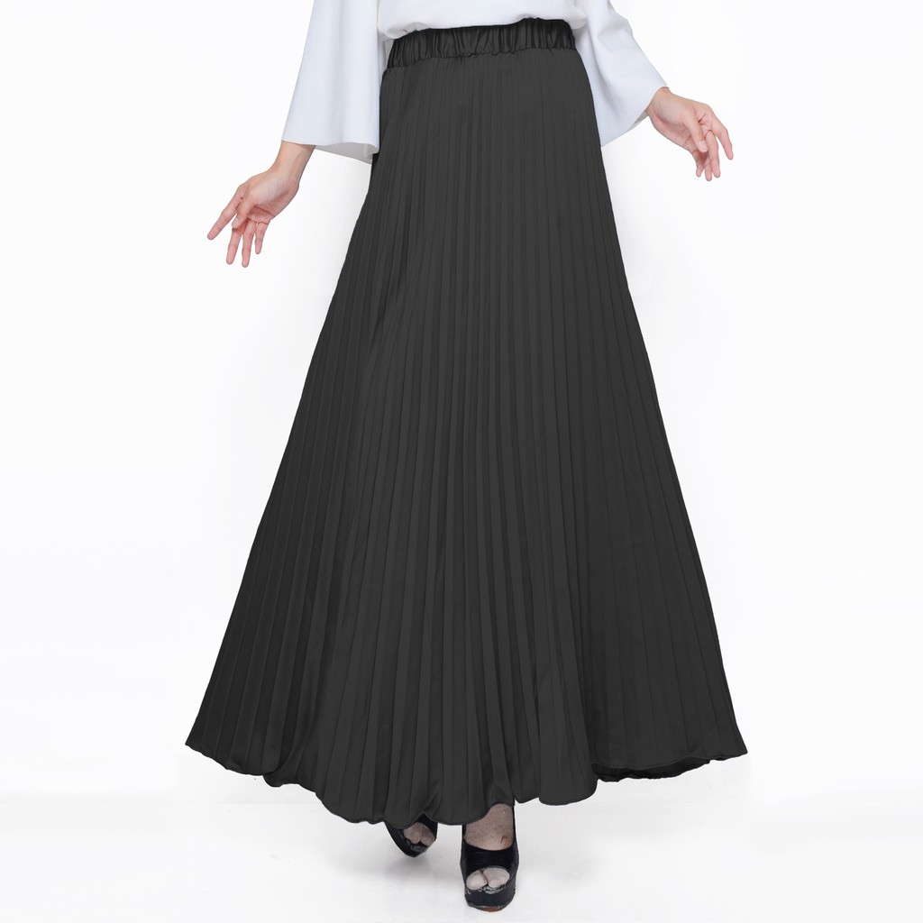 Rok Maxi A Line Frisket Plead Wanita Dewasa Model Terbaru - XSHOP Misako
