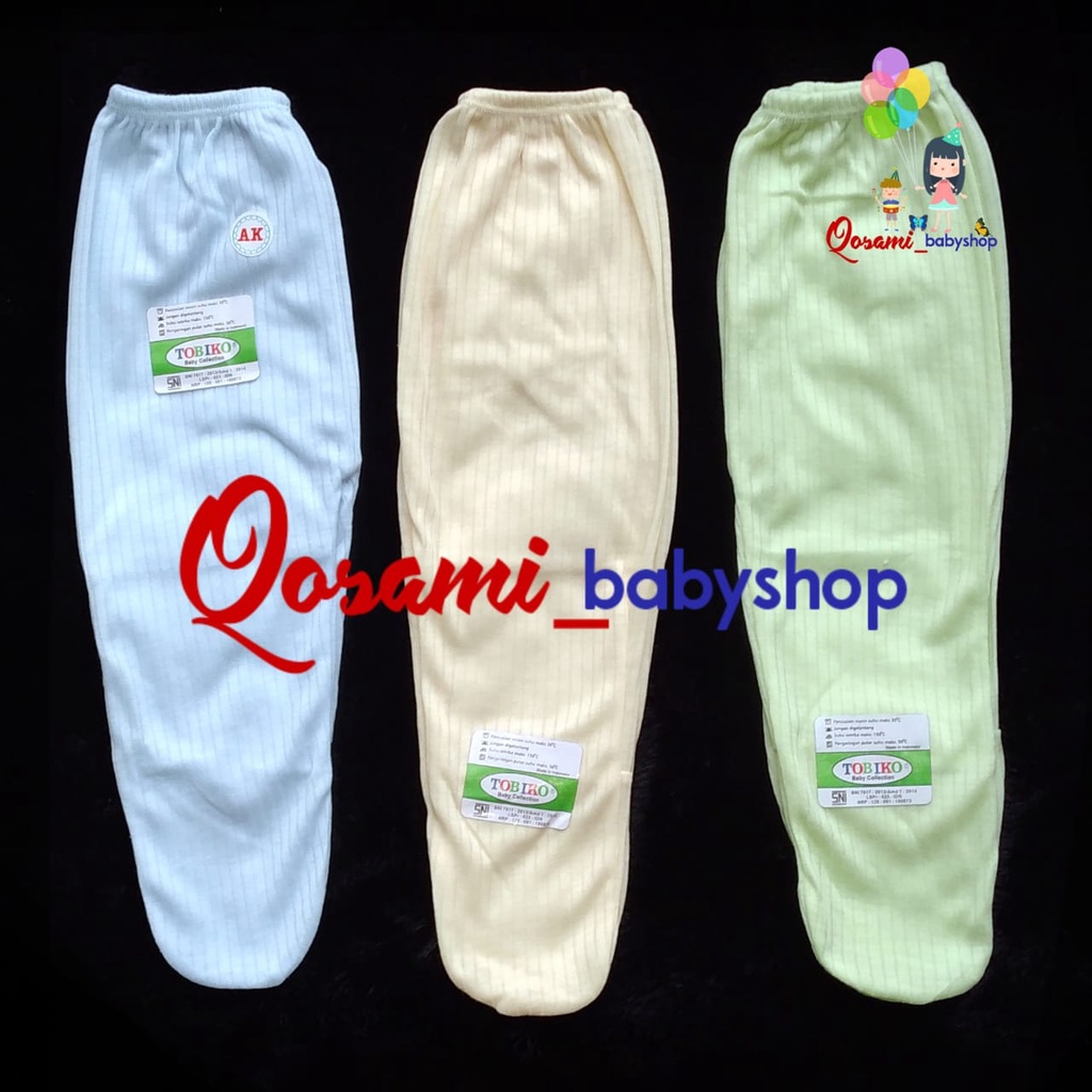 TOBIKO 3 pcs Celana Panjang Tutup Kaki Bayi All Size SNI