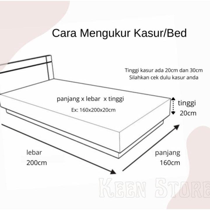 Sprei Kotak Emily Khaki 120x200 160x200 180x200 Free Sarban Sargul / Sprei Motif Kotak Kotak Emily Aesthetic Set Sarung Bantal Dan Guling