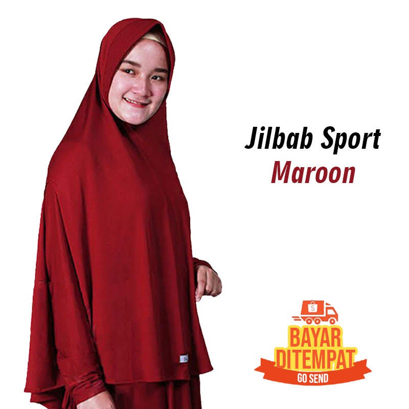 Bayar ditempat Jilbab Instan Syari Bergo Sport PetAntem 