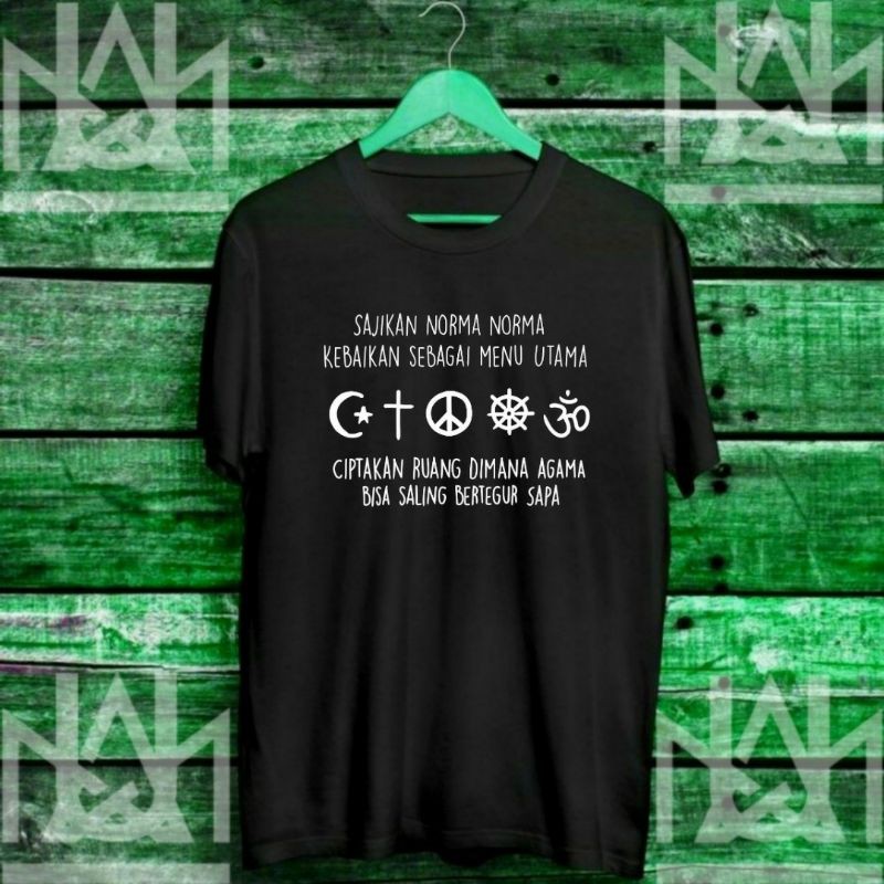 KAOS PLURALISME A SIZE STANDART DAN BIG SIZE