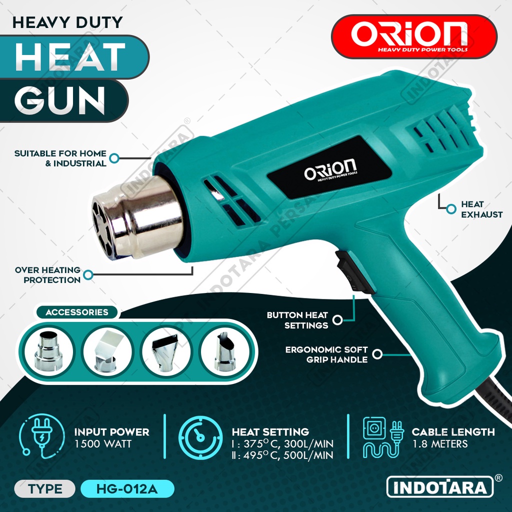 Heat Gun Hot Gun Electric Orion HG012A