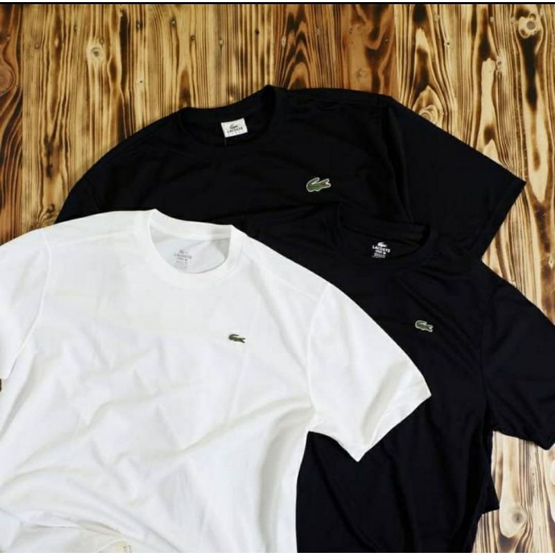 Tshirt kaos premium Lacoste bordir