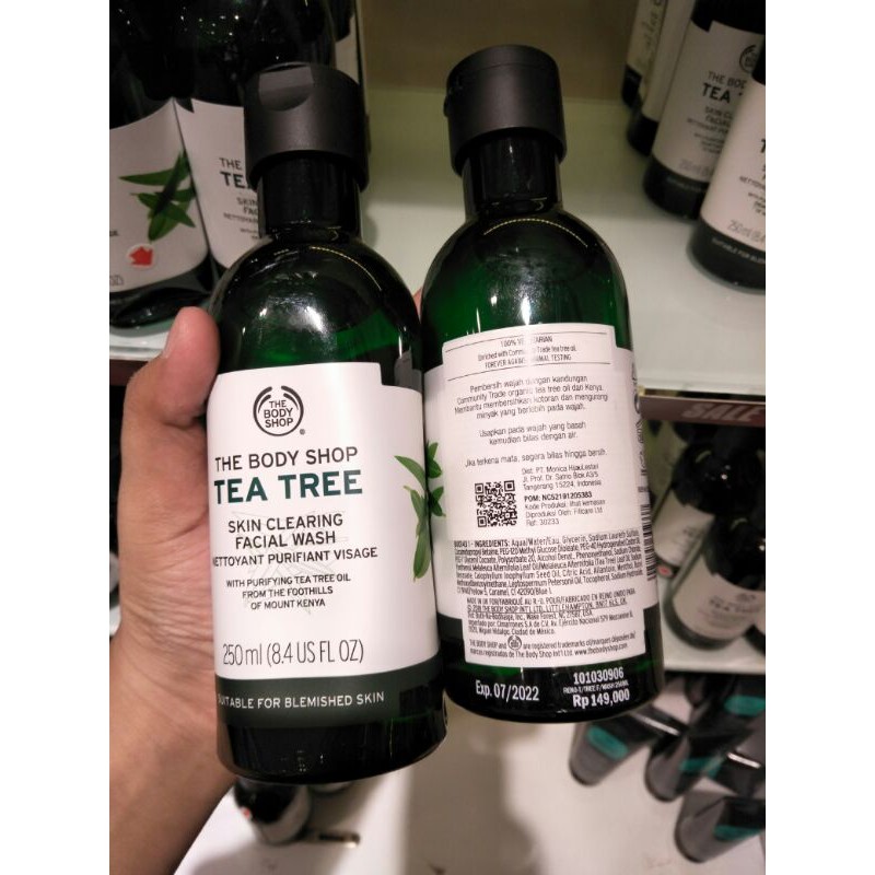 FACIAL WASH TEA TREE THE BODY SHOP