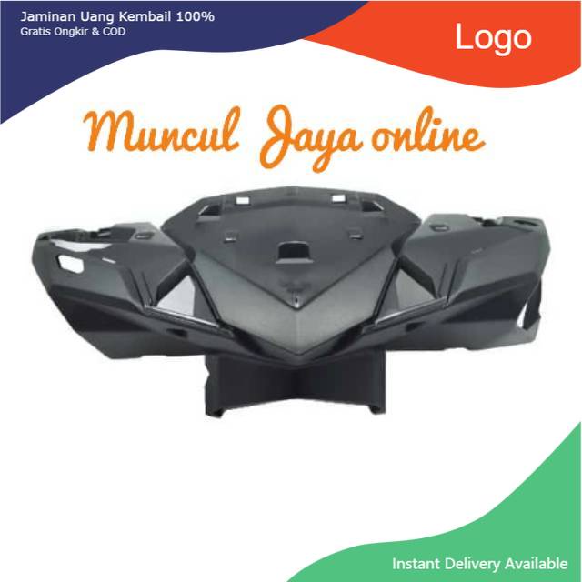 Batok Depan Cover Handle FR Vario 150 LED 53205-K59-A10ZB