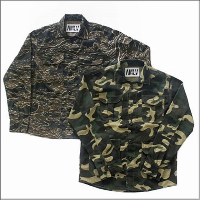 AMLV - Camo Trucker Jacket