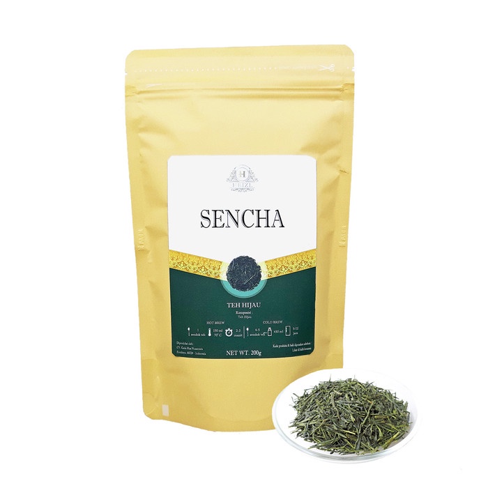 

Sencha Japanese Green Tea (Teh Hijau Jepang) 200 Gram