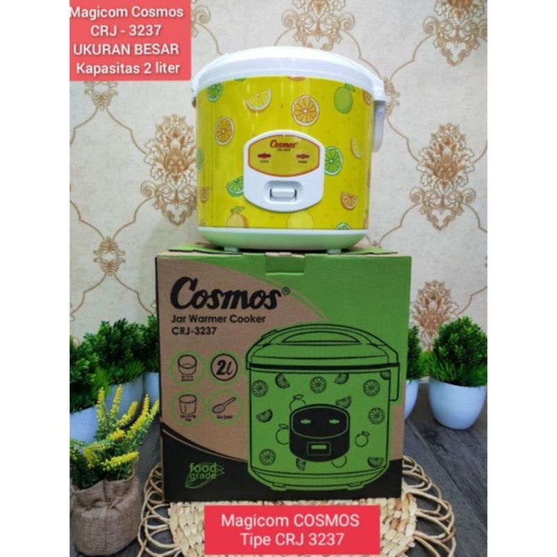 COSMOS CRJ 3237 - Magic Com 2 Liter CRJ3237 / Rice Cooker 2 LIter