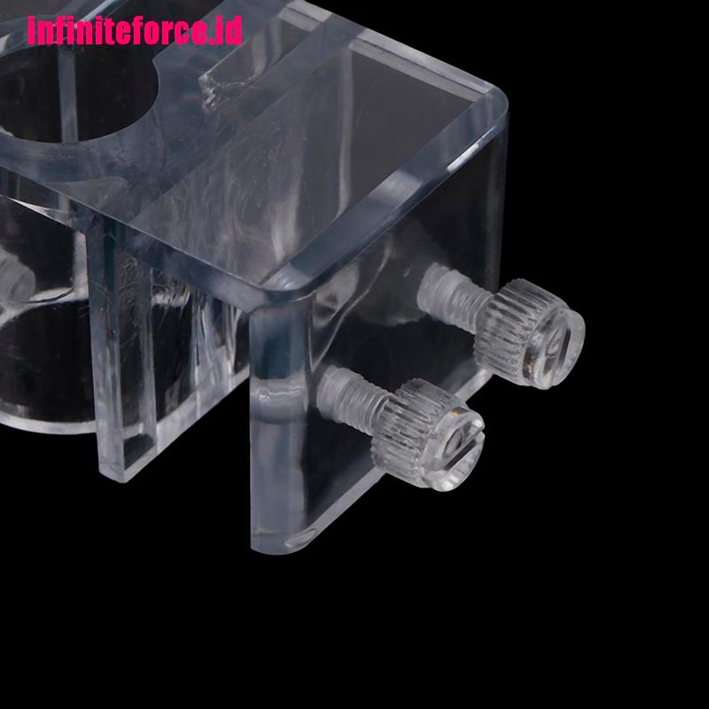 1 / 2pcs Bracket Kait Holder Pipa Filter Bahan Akrilik Untuk Aksesoris Akuarium Lily