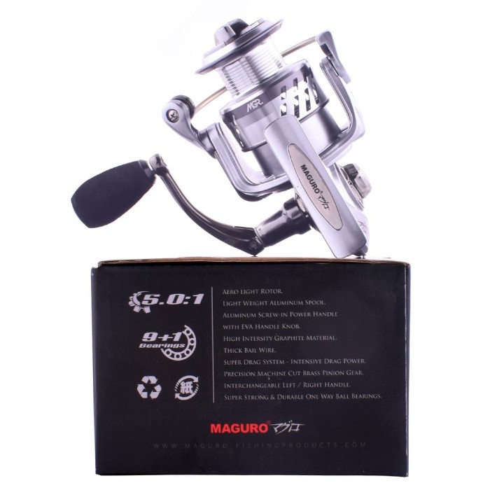 Reel Spinning Maguro Zander - 3000 IndonesiaMemancing