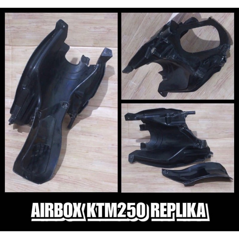 BOX FILTER AIRBOX KTM250 REFLIKA MOTOCROSS GRASSTRACK TRAIL