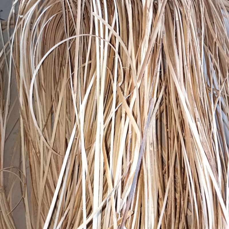 Paikat TALI ROTAN Alami pjg 100cm 2mm/ TALI KULIT ROTAN / KULIT ROTAN / LESIO ROTAN ASLI TALI KULIT 