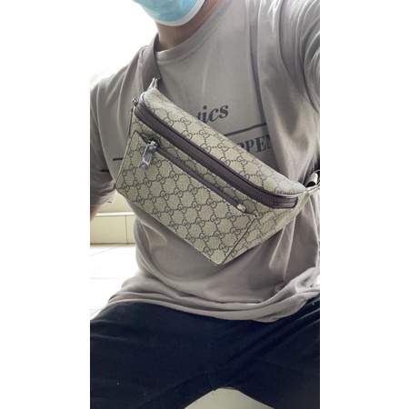 Waistbag Gucci GG/Belt Bag Gucci/Bumbag/Tas Pinggang Gucci Premium Import