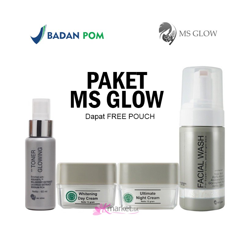 [BPOM] MS GLOW Paket Wajah