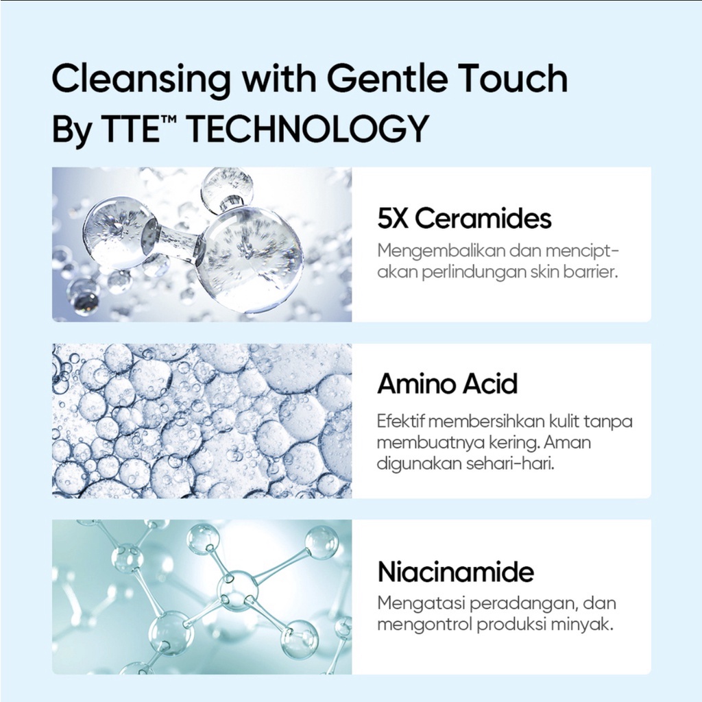 SKINTIFIC - 5X Ceramide Low pH Cleanser Gentle Cleanser For Sensitive Skin 80Ml BPOM