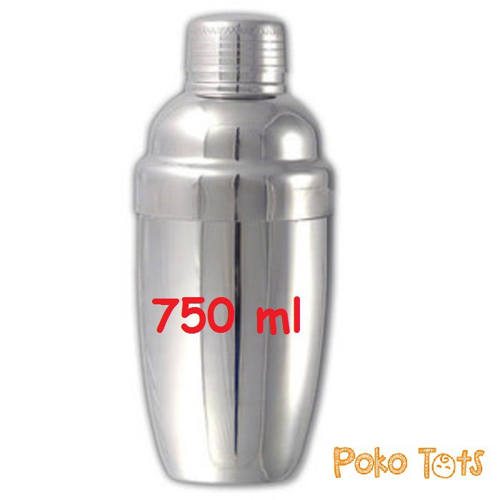 Shuma Cocktail Shaker 750ml Pengocok Pencampur Minuman Milk Shake