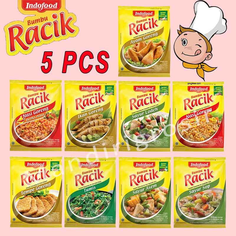 

Bumbu Racik * Indofood * Bumbu Masakan * 20g X 5pcs