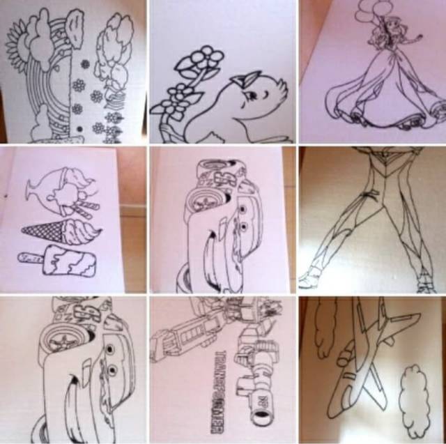 

Cat lukis styrofoam/sterofom/gabus/cat air/ cat pewarna mainan berkarakter terlaris/ terbaru 250ml