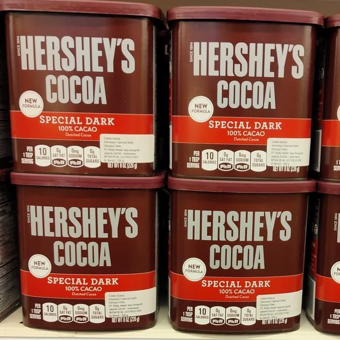 

HERSHEY'S COCOA DARK CHOCOLATE 226G HERSHEYS COKLAT HITAM BUBUK