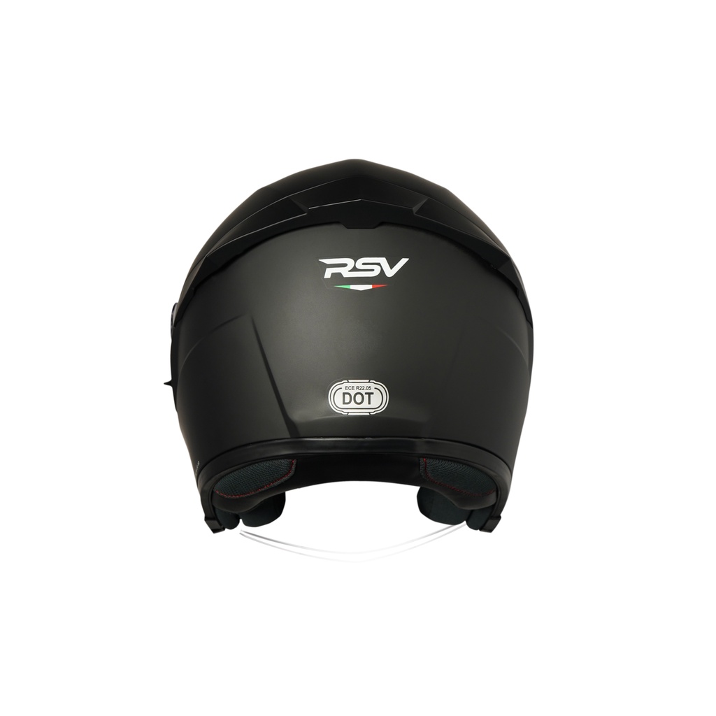 HELM RSV SV300 BLACK DOFF BUNDLING VISOR DARKSMOKE / IRIDIUM SILVER