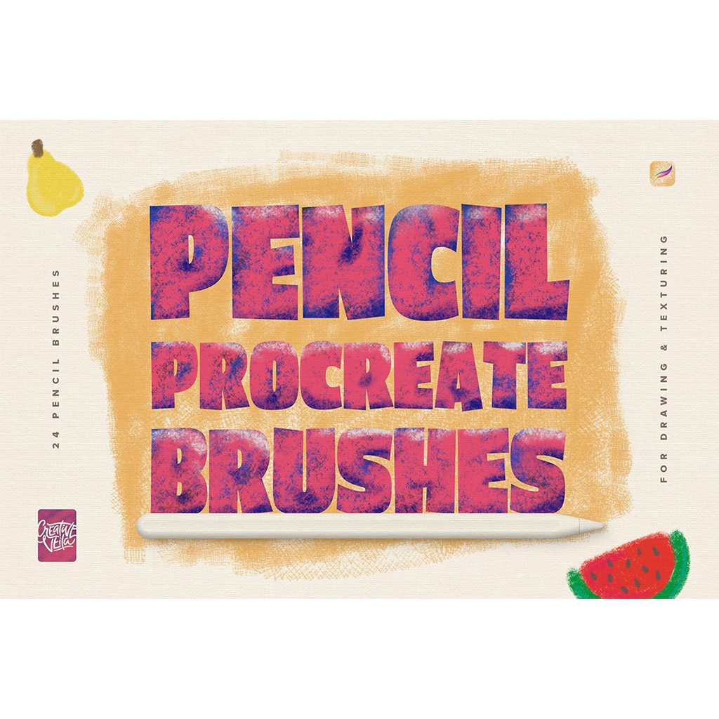 Procreate Brush - Procreate Pencil Brushes