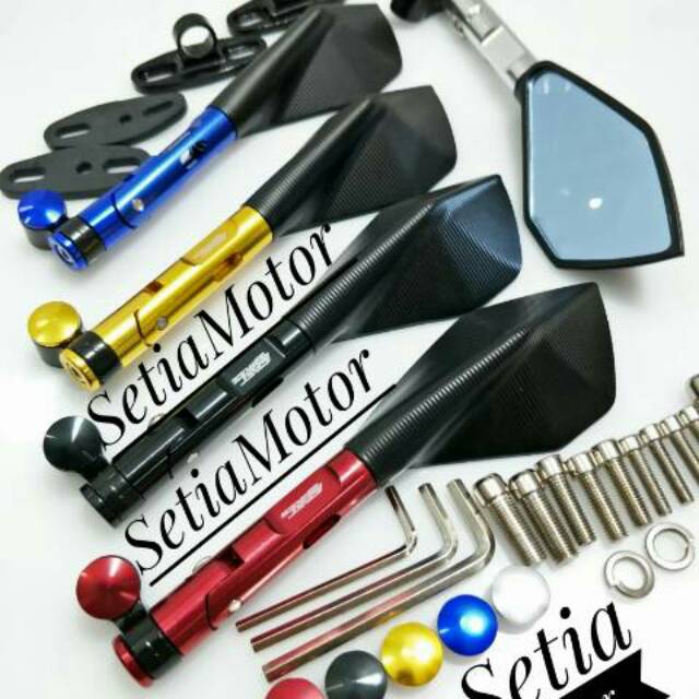 Spion Tomok V.2 Full Cnc untuk Nmax, Aerox, Pcx Ninja 