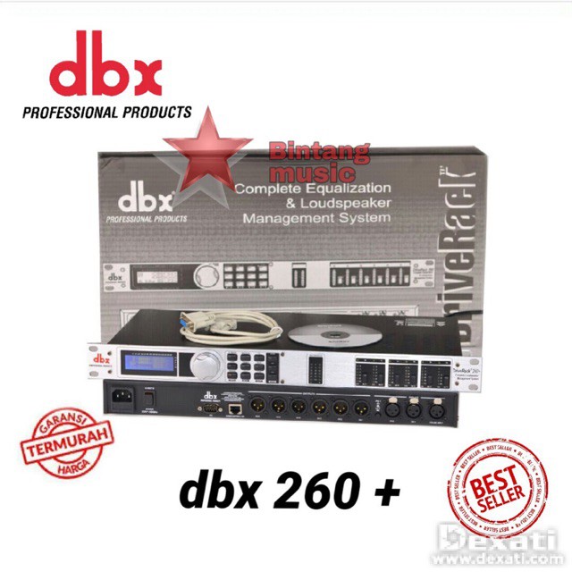 PROMO MURAH DBX 260 + DriveRack Management Speaker