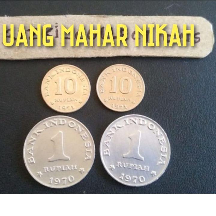 Harga Spesial.. Paket Mahar 22 Rupiah / 22 Perak Uang Kuno Koin Indonesia