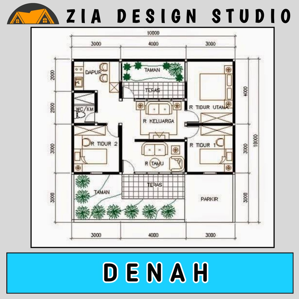 Jual Jasa Desain Denah Rumah 2D Jasa Arsitek Gambar IMB Indonesia Shopee Indonesia