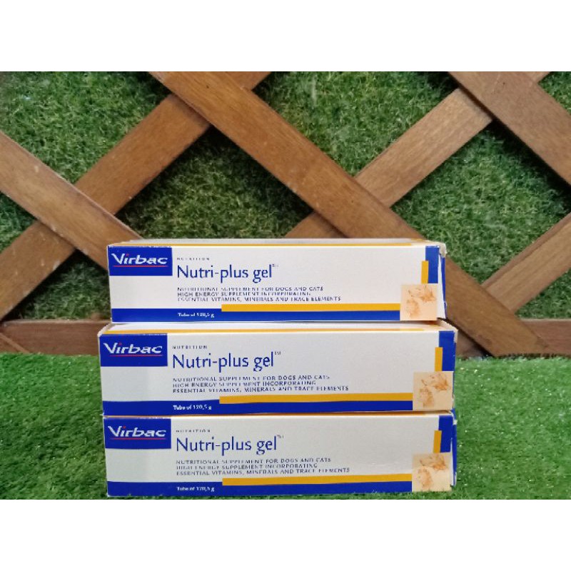 || TERMURAH || Virbac Nutriplus Gel 120gr [ ORIGINAL ] / Multivitamin penambah energi dan nafsu makan