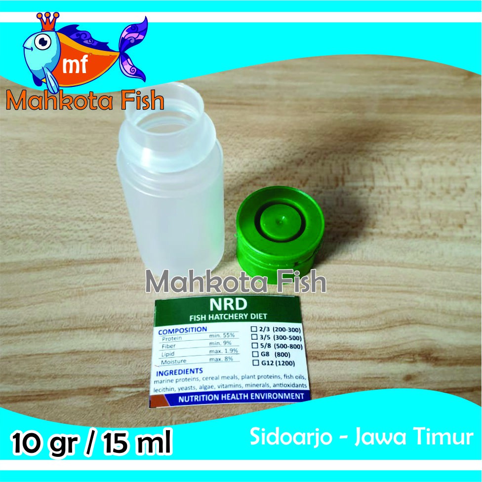 Botol NRD | Botol Repack 10 gr / 15 ml NRD | NRD