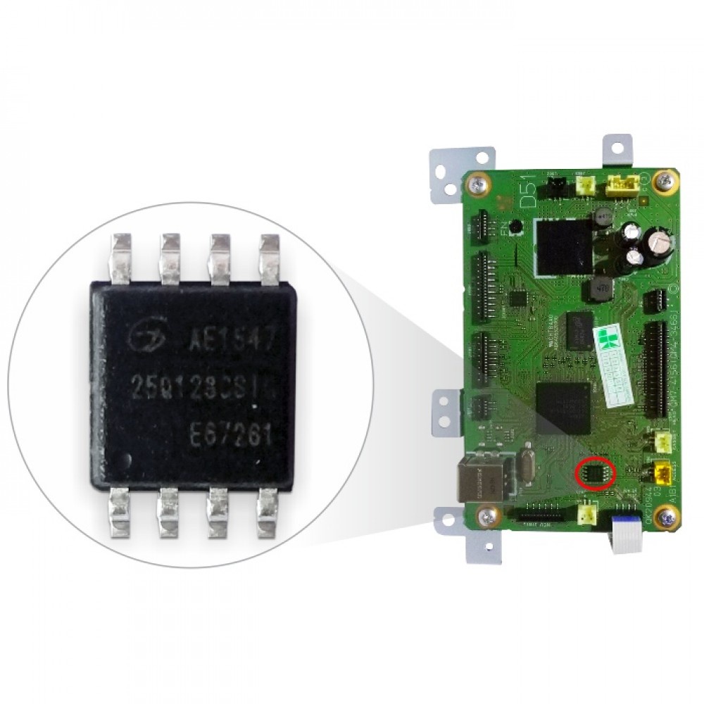 IC Eprom MX497 Canon  IC Eeprom Reset Canon MX497  IC Counter MX 497