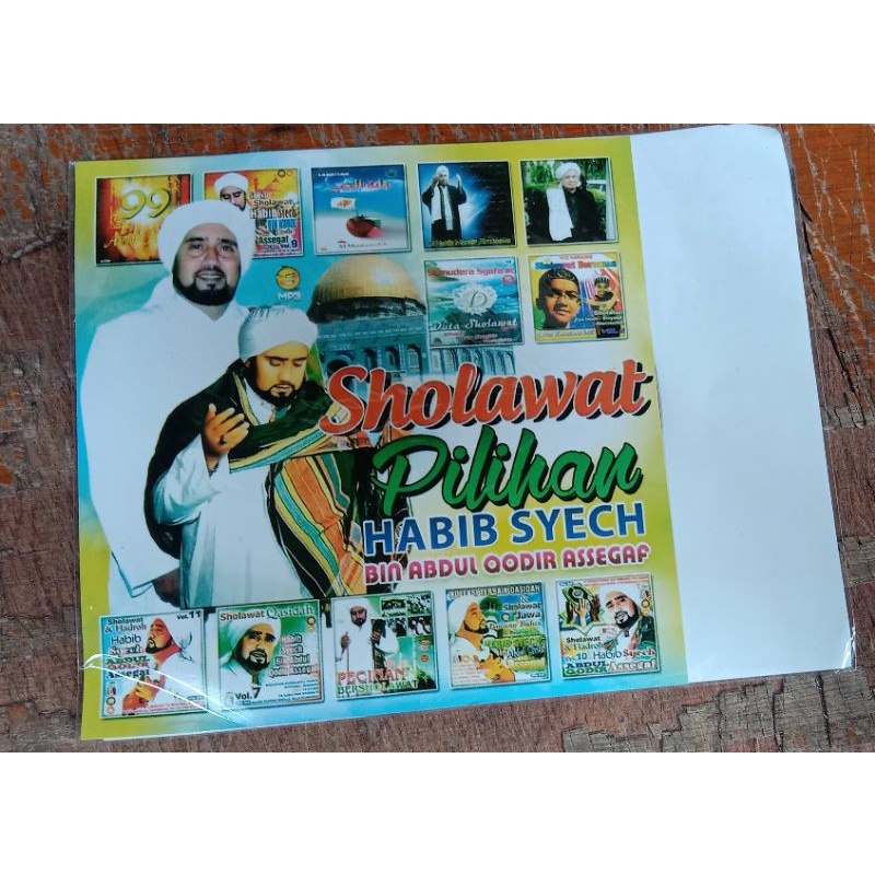 Kaset MP3 lagu Sholawat pilihan Habib syech bin Abdul Qodir Assegaf