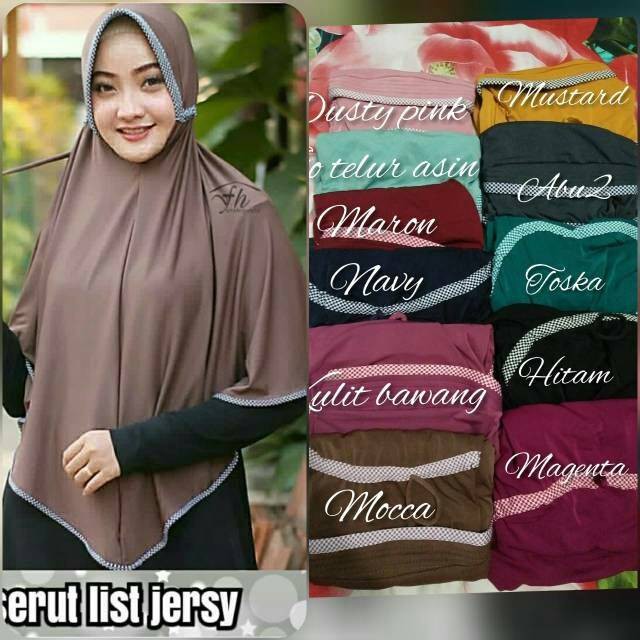 (COD)SERI TERBARU JILBAB INSTAN SERUT JUMBO MOTIF CATUR XXXL/HIJAB INSTAN PEDANTEM SERUT MOTIF KOTAK