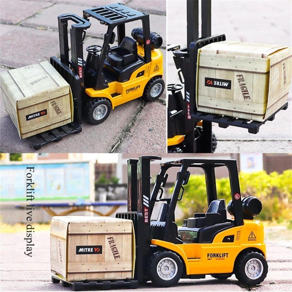 Needway Forklift Mainan Gesekan Hadiah Mini Balita Anak Edukasi Mobil Model Car Main Mainan Toy Vehicles Konstruksi Kendaraan