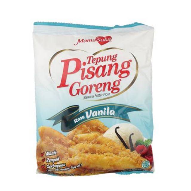 

Tepung pisang goreng Rasa Vanila