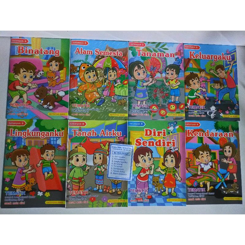 BUKU TEMATIK WIDYALIKA TK B