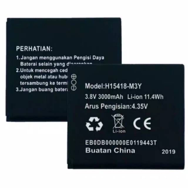 Baterai Modem Smartfren MIFI M3Y M3Z M3S DC003 DC007 H15418 Original Batrai Battery Batre