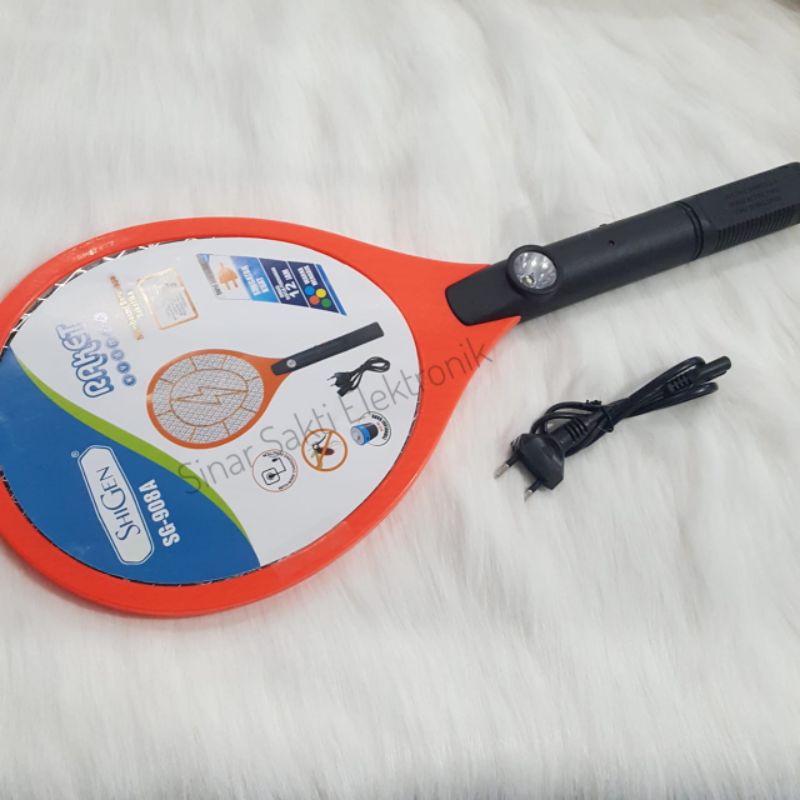 Raket Nyamuk Mini / Electric Swatter Cas Listrik Rechargeable Charge Ringan