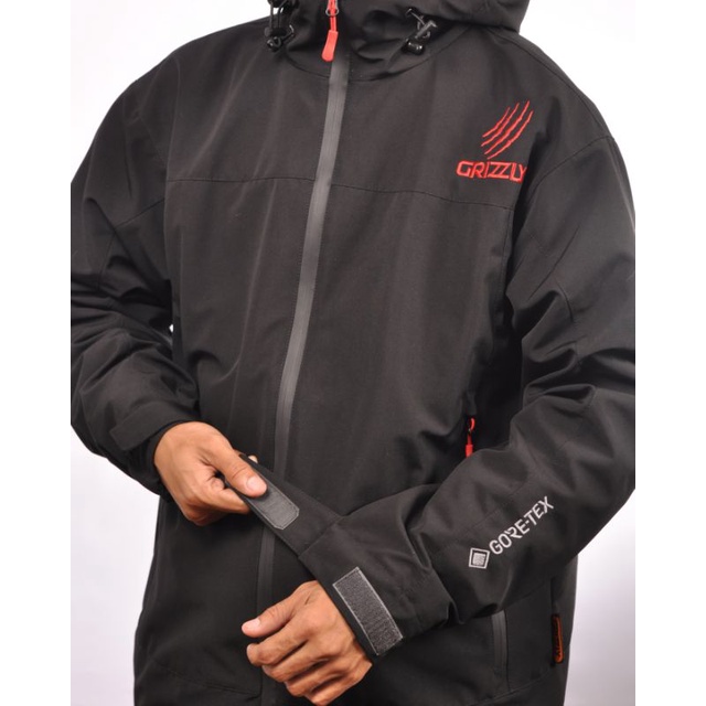 JAKET GUNUNG GRIZZLY OUTDOOR "JAYAGIRI" BLACK