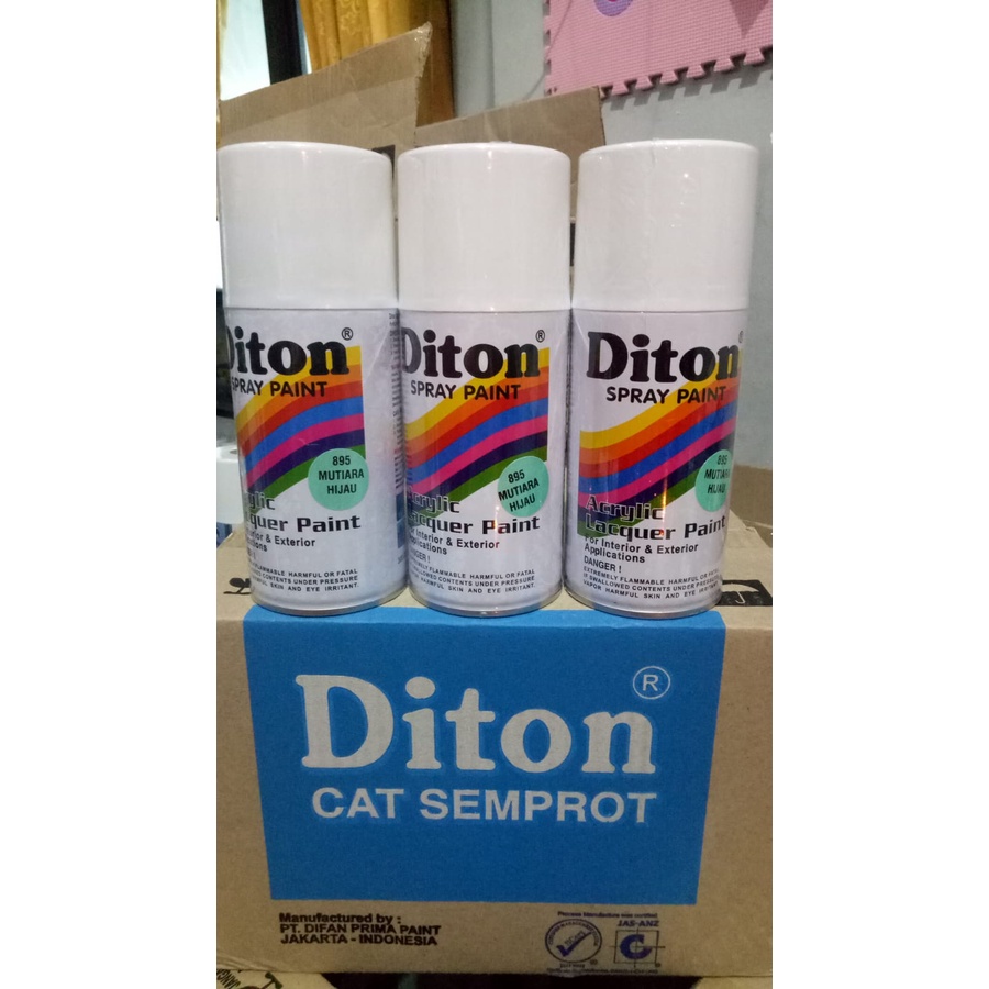 cat semprot pilok pilox diton mutiara hijau 895 300cc mutiara green