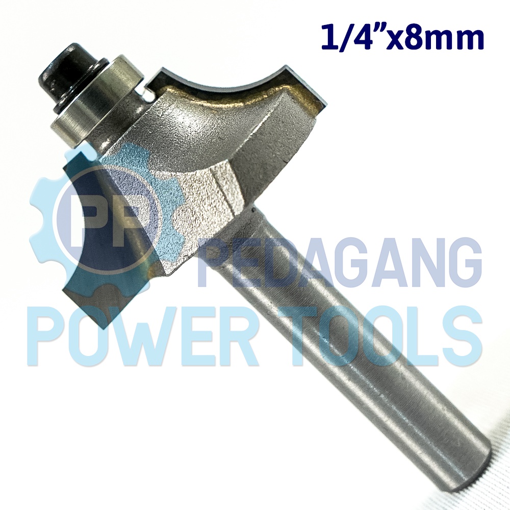 MATA BEADING BIT 8 MM MESIN PROFIL KAYU WOOD TRIMMER ROUTER BIT