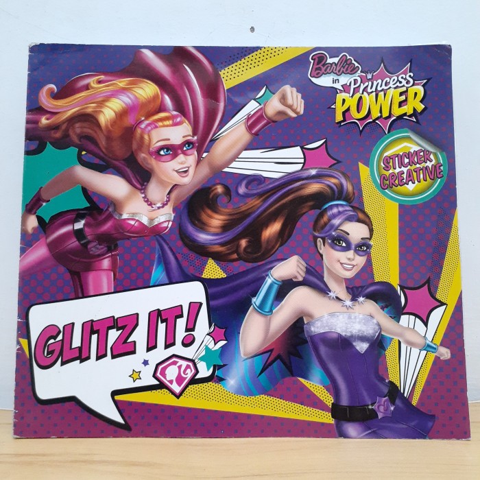 

BARBIE IN PRINCESS POWER : GLITZ IT! (STICKER CREATIVE)