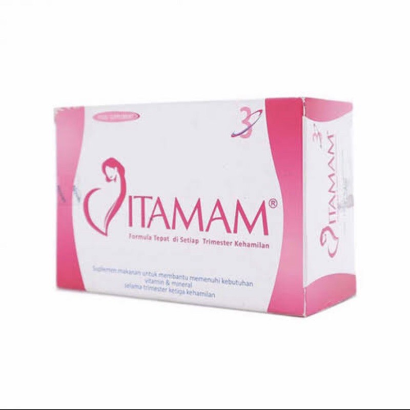 Vitamam 3 box 28 kapsul ( nutrisi lengkap ibu hamil trimester 3 )