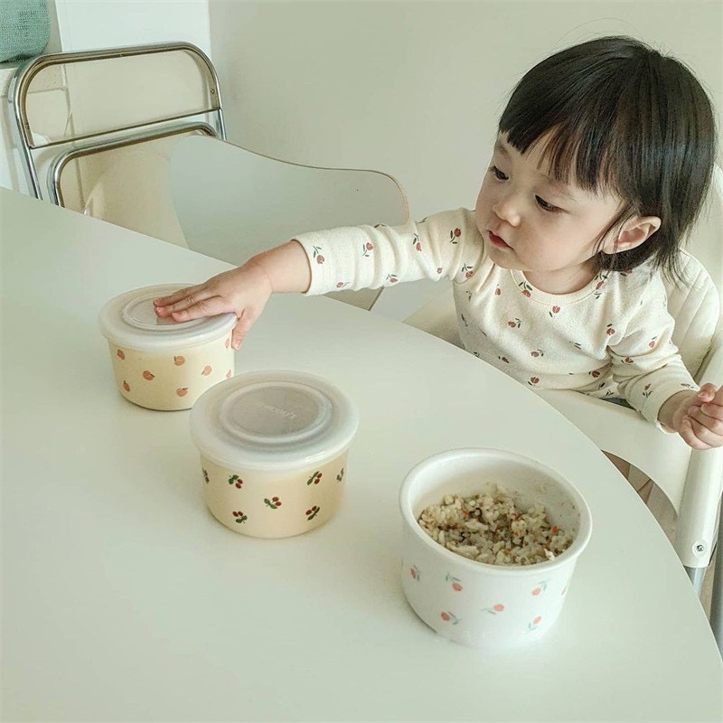 CERAMIC BABY FOOD BOWL | mangkok mpasi bayi korea food container