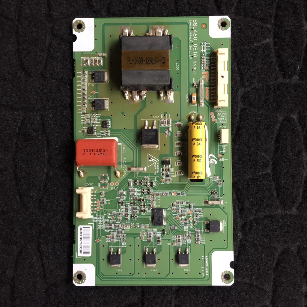 BALLAST - INVERTER BACKLIGHT TV TOSHIBA 46PX200E - 46 PX 200 - 46 PX - 46PX - SSL460-0E1A