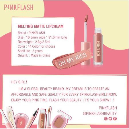 Pinkflash Ohmykiss Lipcream Pinkflash Lip Cream Pinkflash Lip Matte Pinkflash Lipstick Matte Pinkflash Lipstick Pinkflash Lipstik Pinkflash Lipstick Pink Flash Lipstik Pink Flash