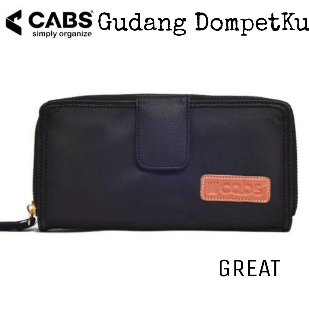 CABS POCKET GREAT HITAM - DOMPET HPO WANITA