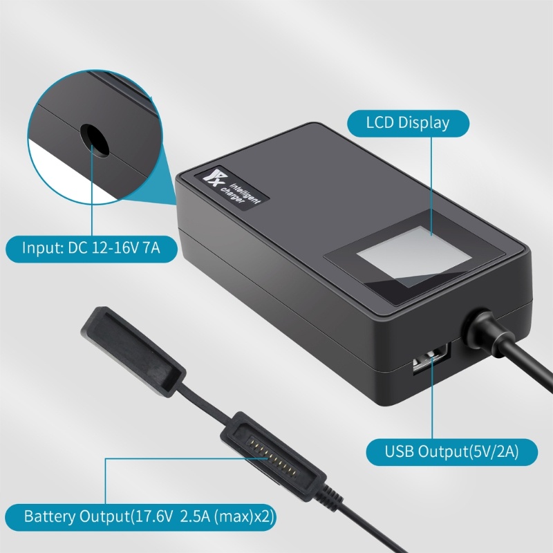 Zzz Hub Charger Baterai 3 in 1 Untuk Mavic 3