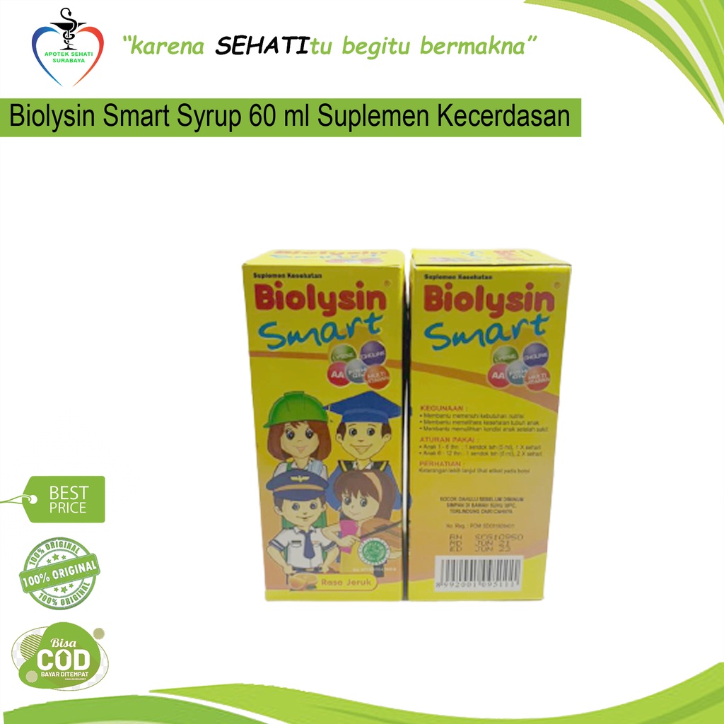 Biolysin Smart Multivitamin Anak 60ML